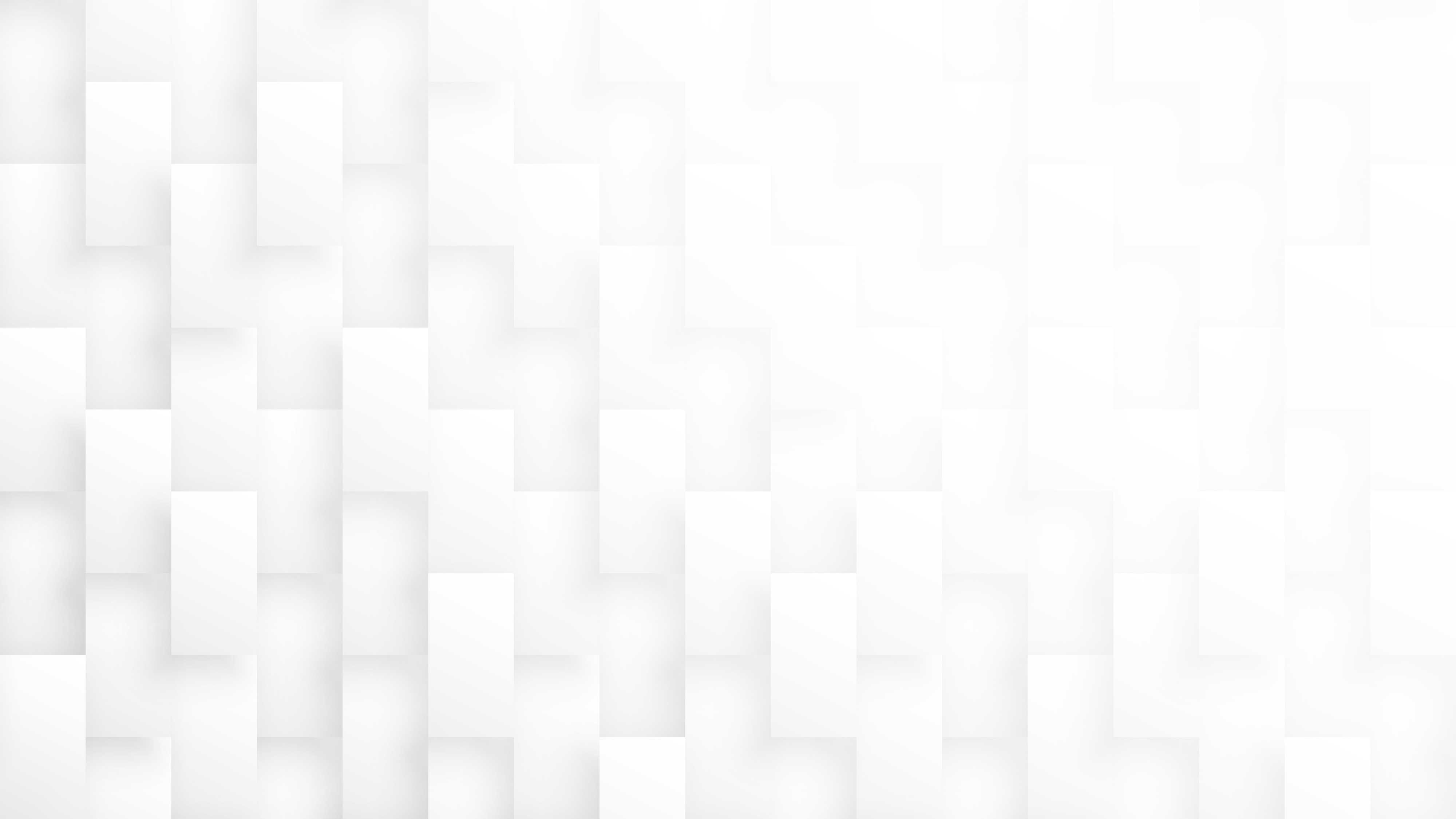 3D Render of White Geometric Background
